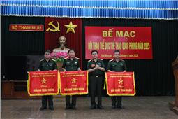  Bộ Tham mưu Quân khu Tổ chức hội thao thể dục thể thao quốc phòng  chào mừng 50 năm ngày giải phóng miền Nam thống nhất đất nước